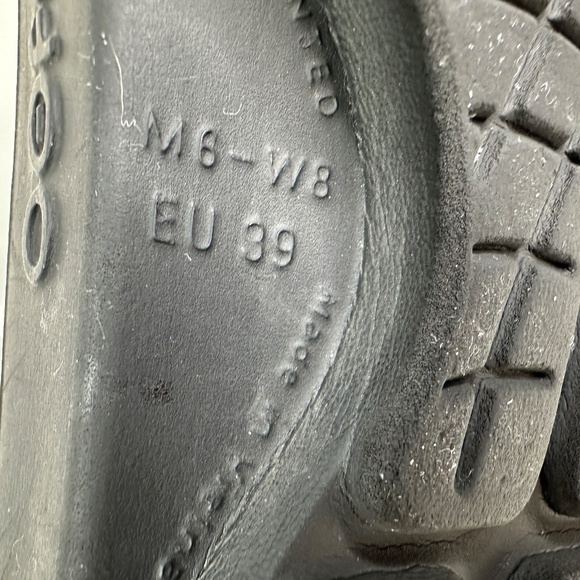 OOFOS Men’s Oofos OOahh Sport Slide Sandal Navy Gray M6-W8. Used Condition - Picture 14 of 14